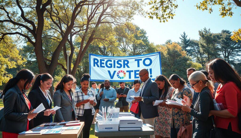 voter registration drive