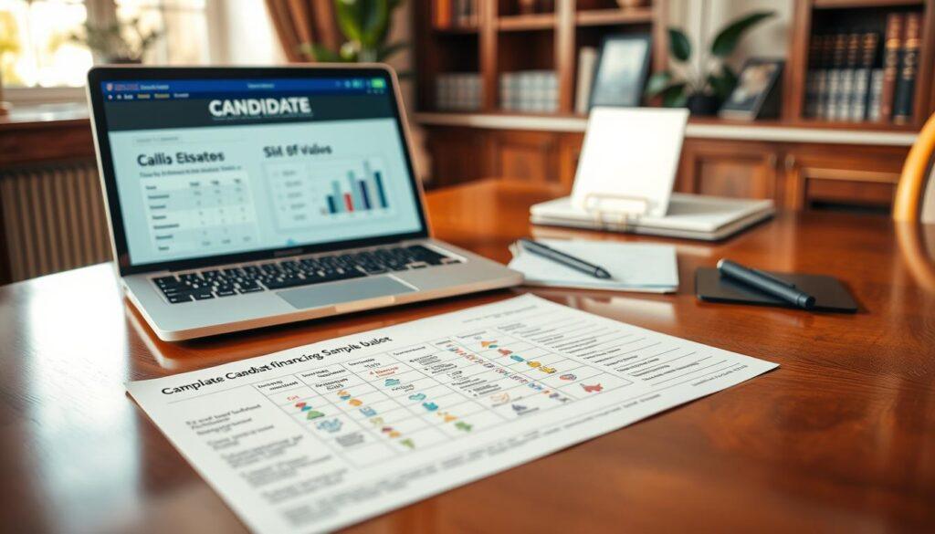 Research local candidates